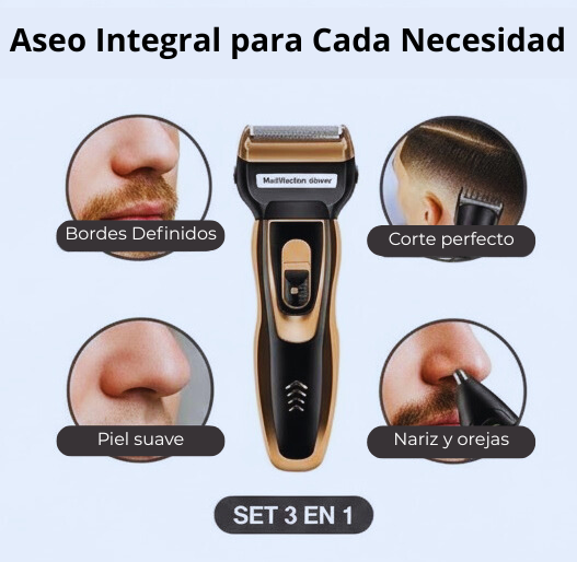 Kit Névora Pro 3 en 1: Tu Cuidado Personal Completo en un Solo Dispositivo