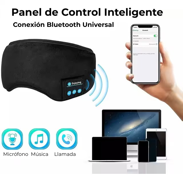 Antifaz Bluetooth Relajación
