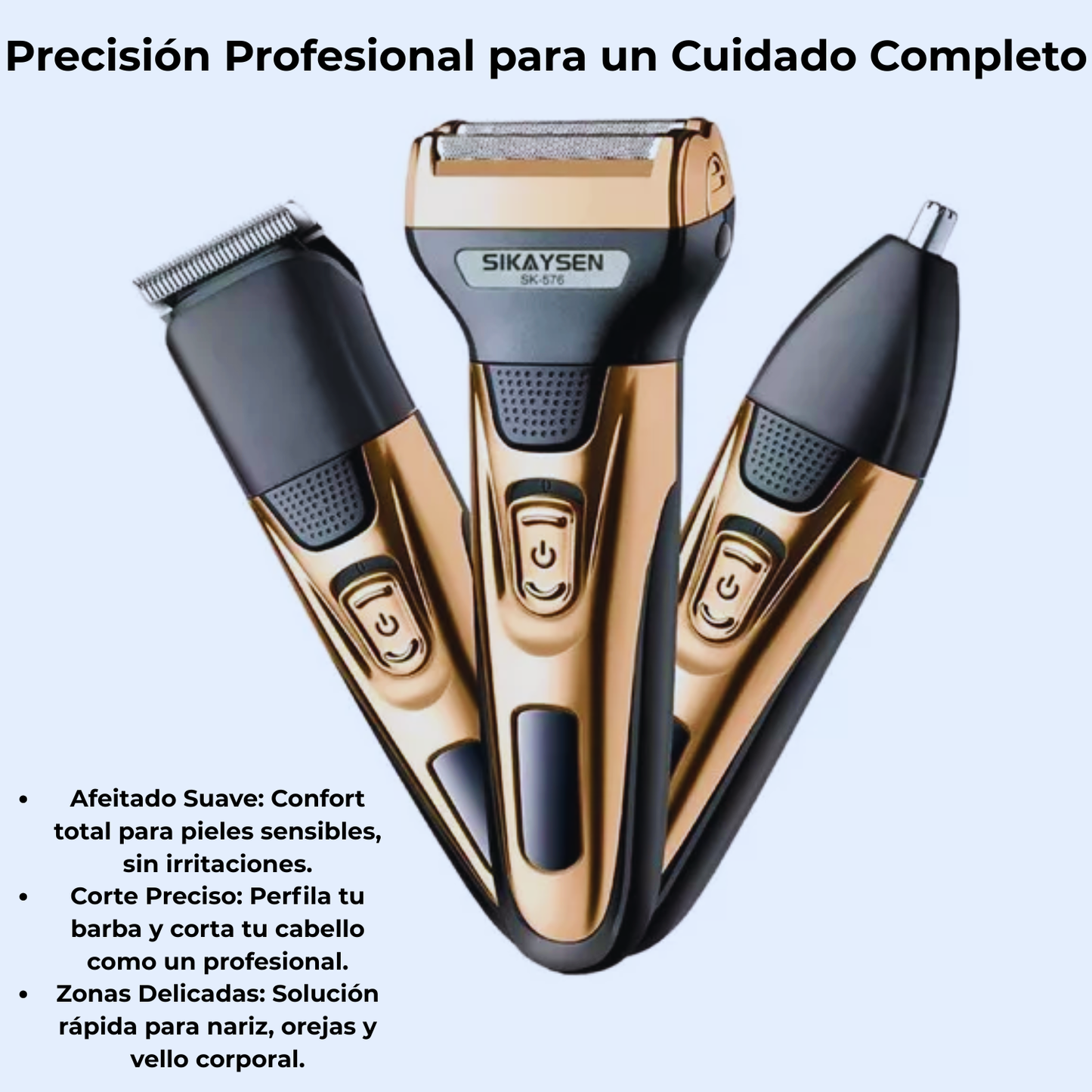 Kit Névora Pro 3 en 1: Tu Cuidado Personal Completo en un Solo Dispositivo